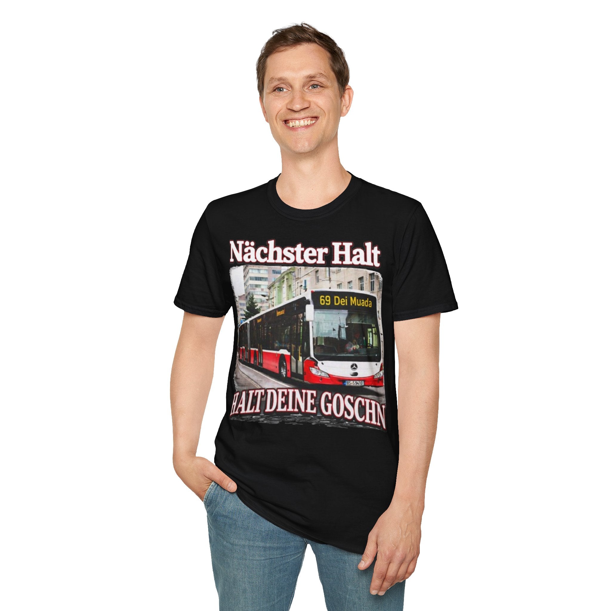 Nächster Halt Halt Deine Goschn Shirt