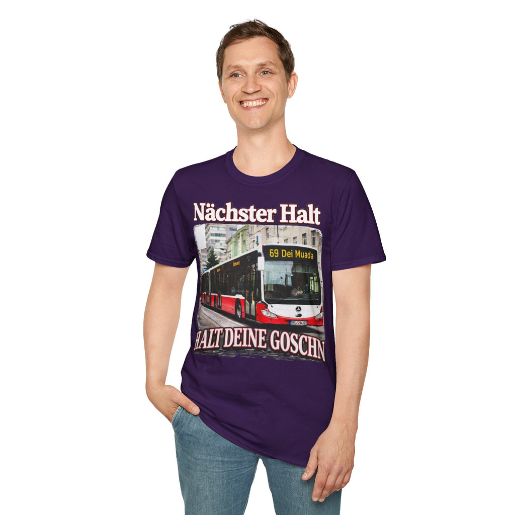 Nächster Halt Halt Deine Goschn Shirt