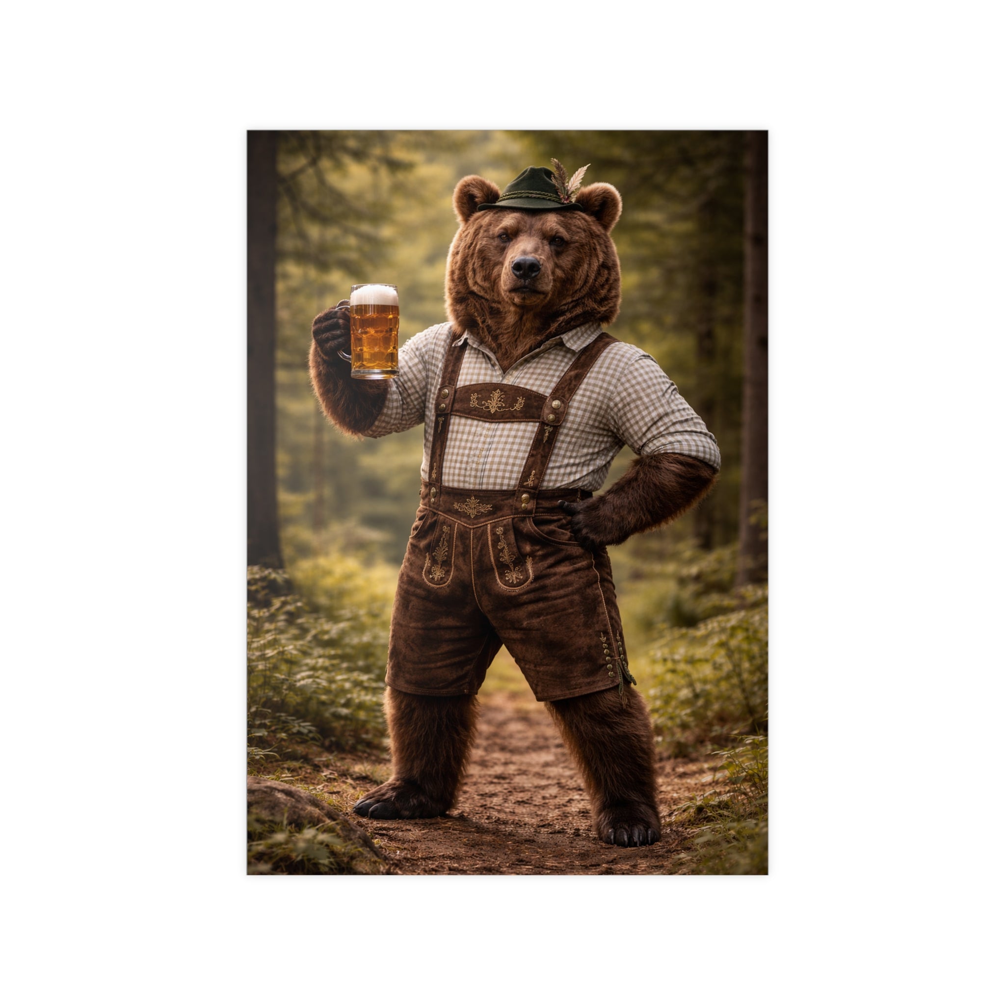 Bier Bär Poster
