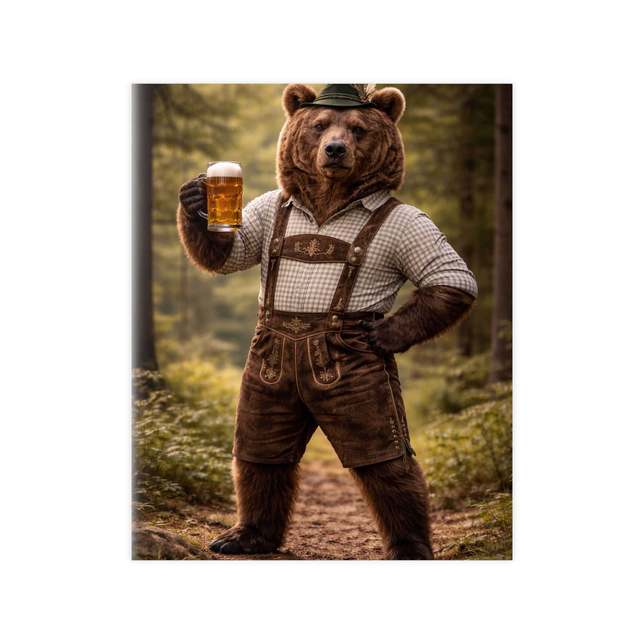 Bier Bär Poster