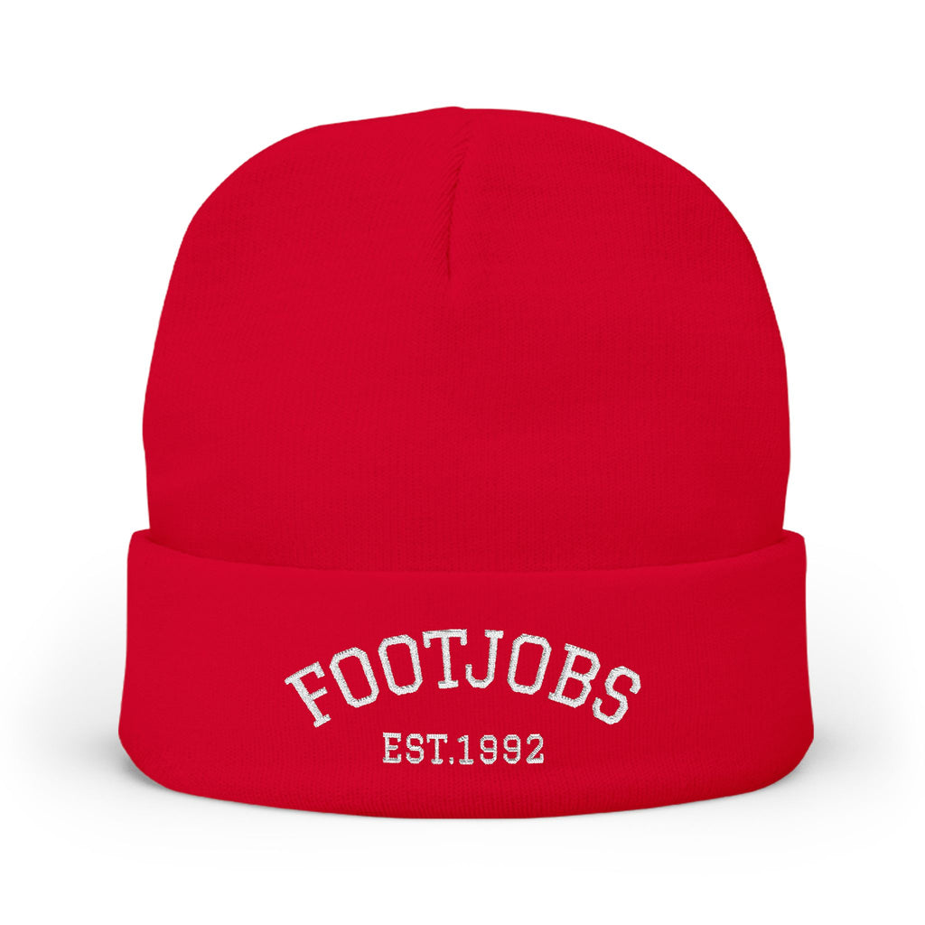 Footjob Haube
