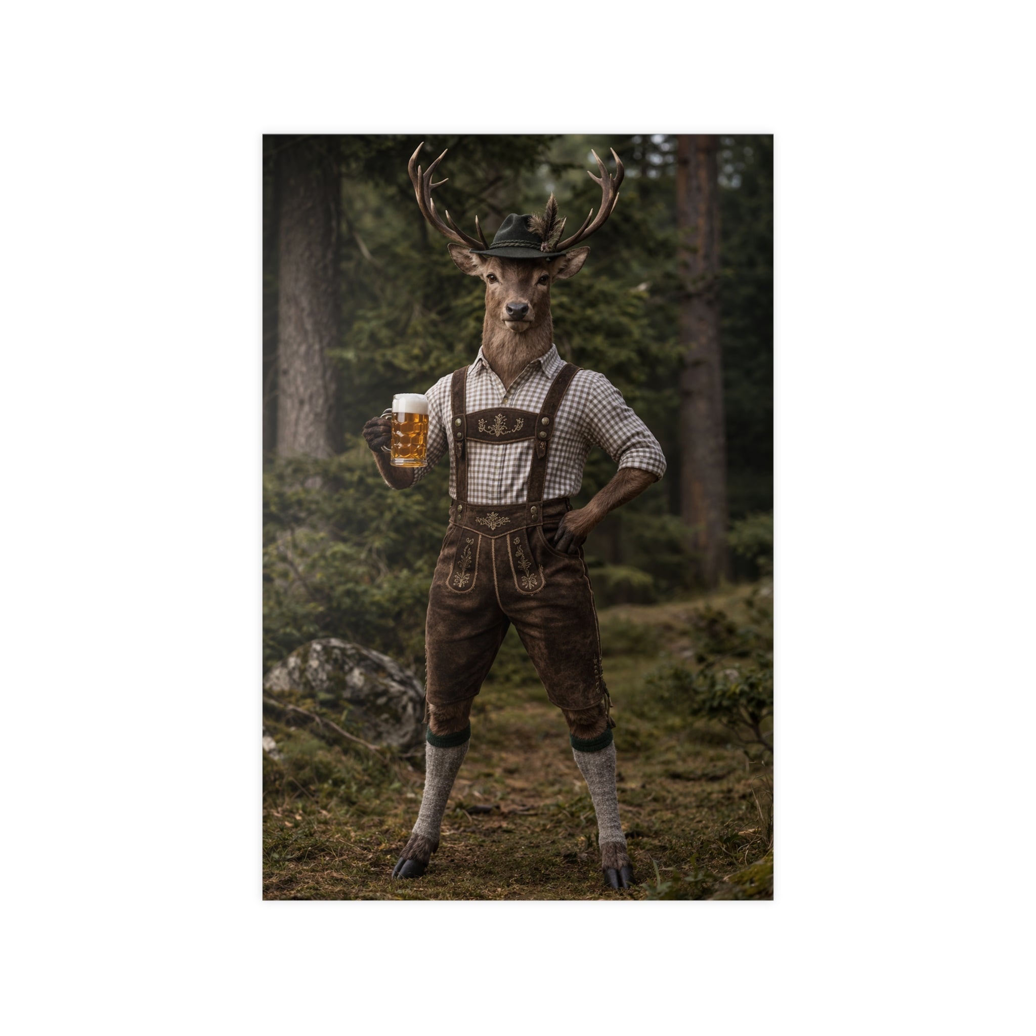 Bier Bambi Poster