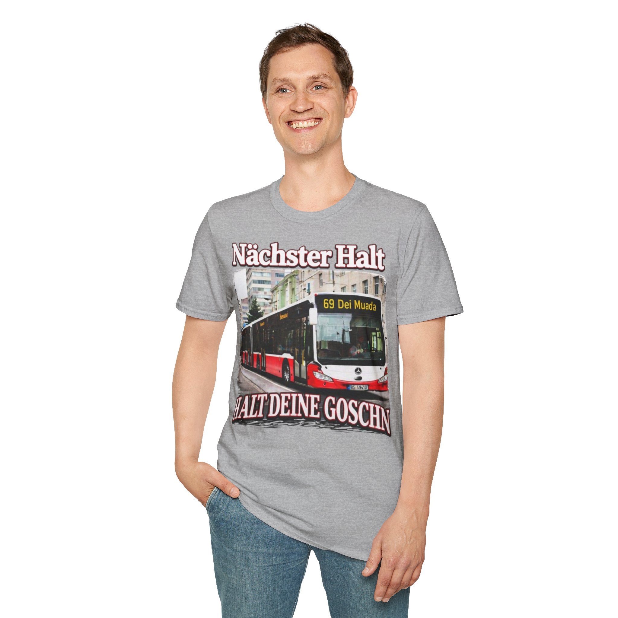 Nächster Halt Halt Deine Goschn Shirt