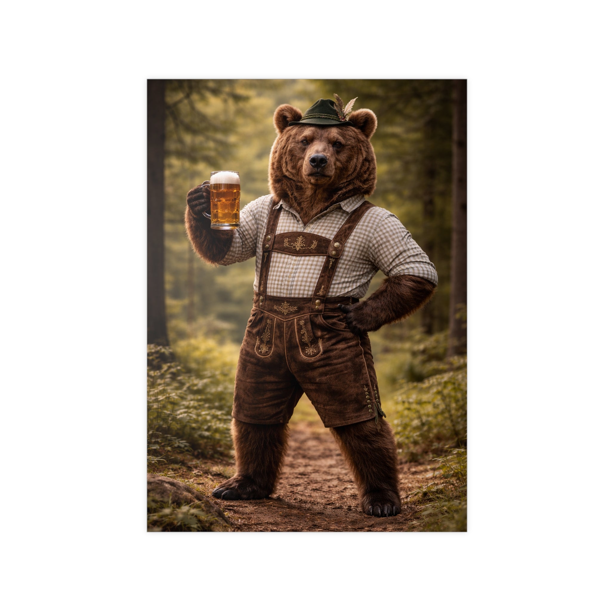 Bier Bär Poster