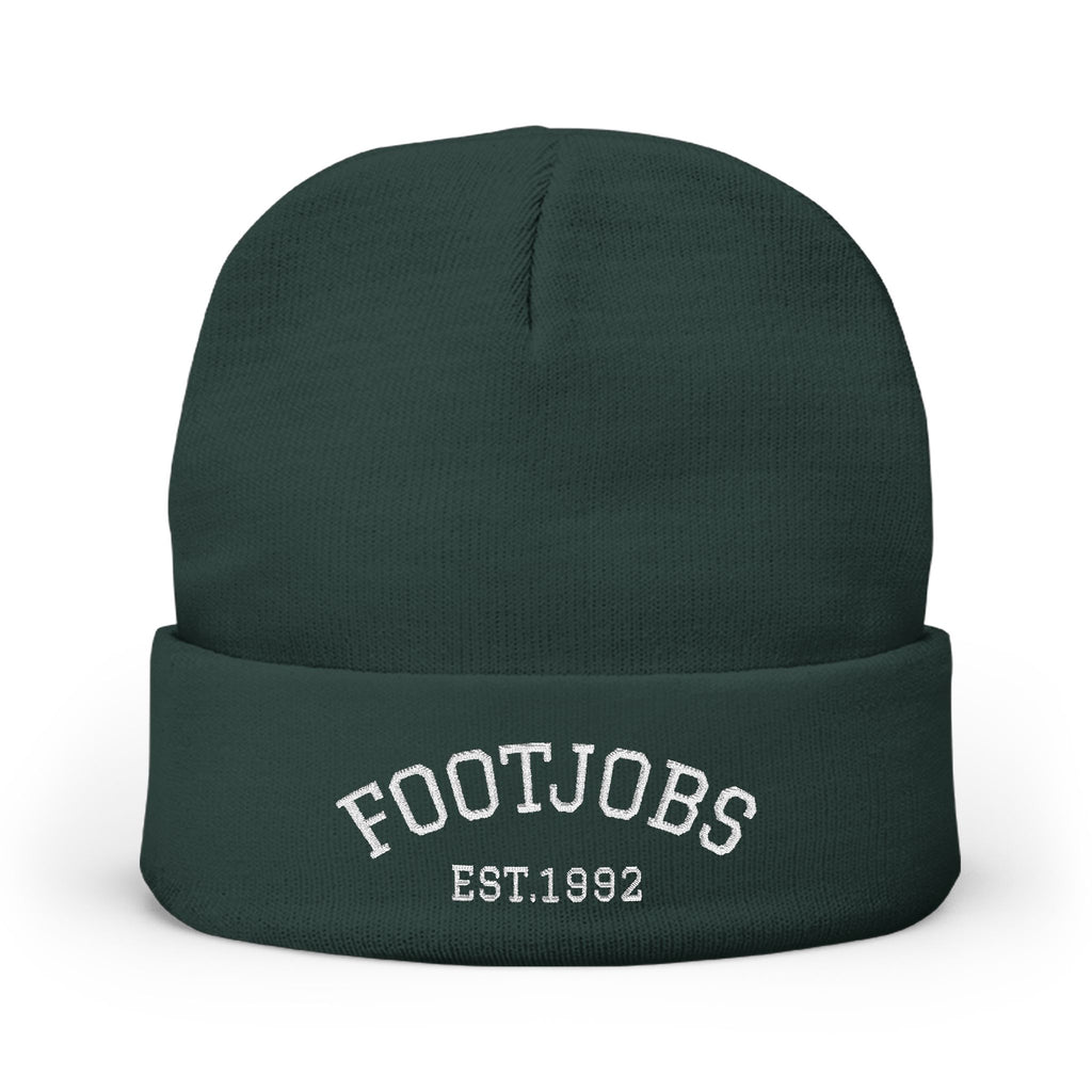 Footjob Haube