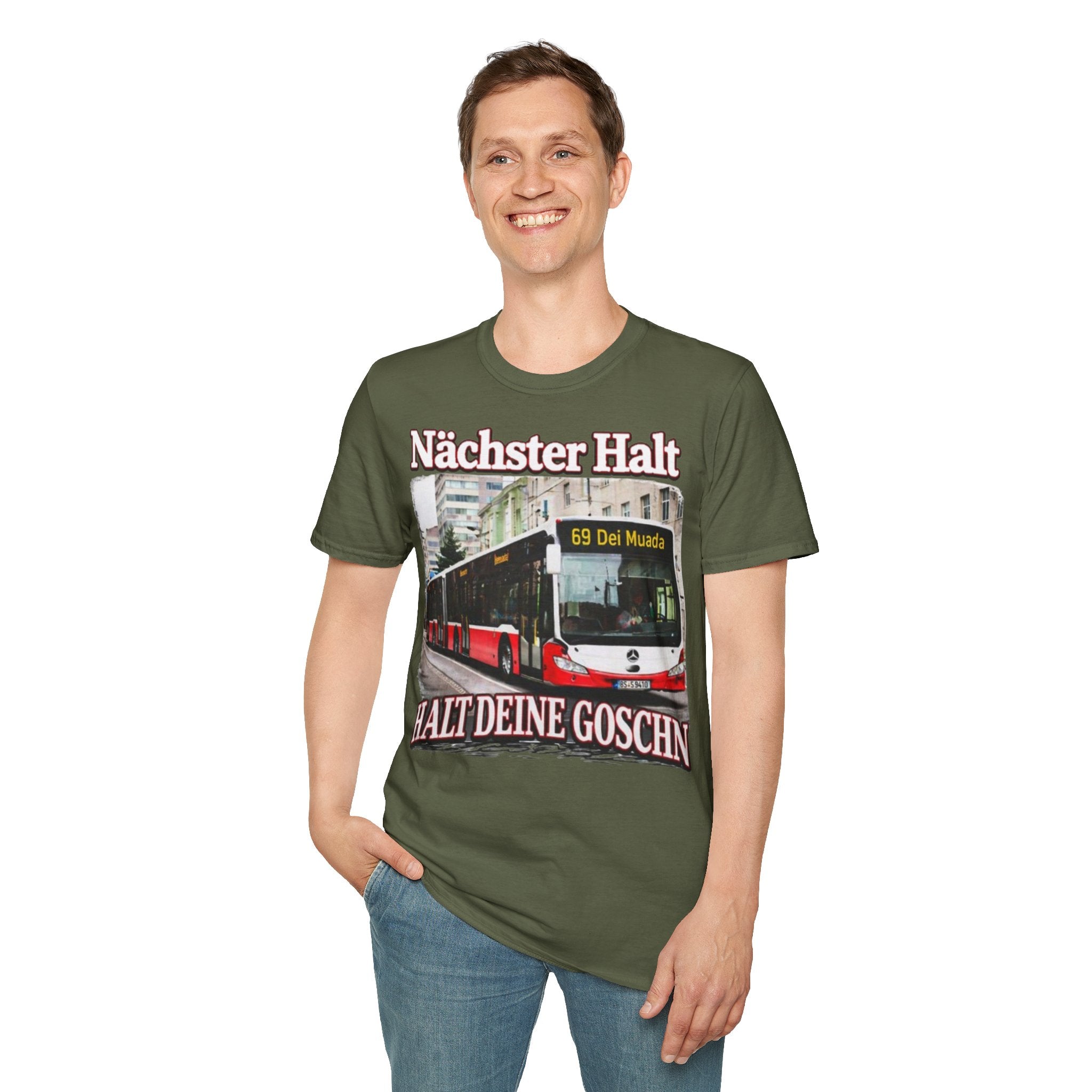 Nächster Halt Halt Deine Goschn Shirt