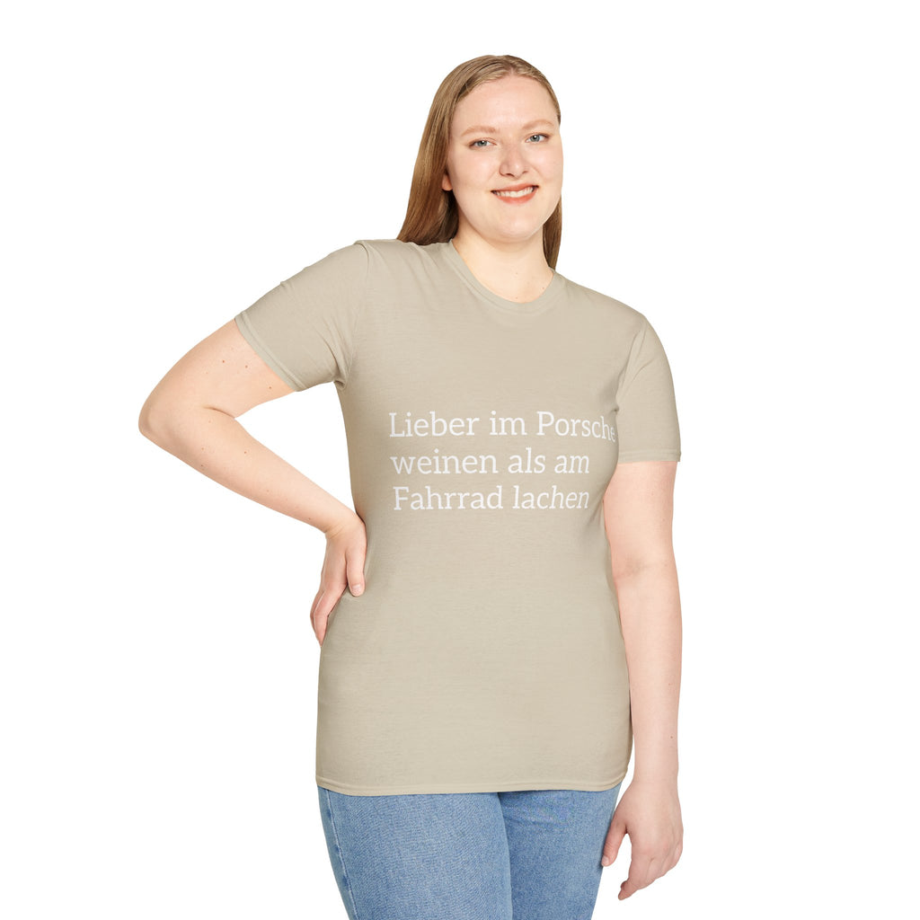 Lieber im Porsche weinen Shirt