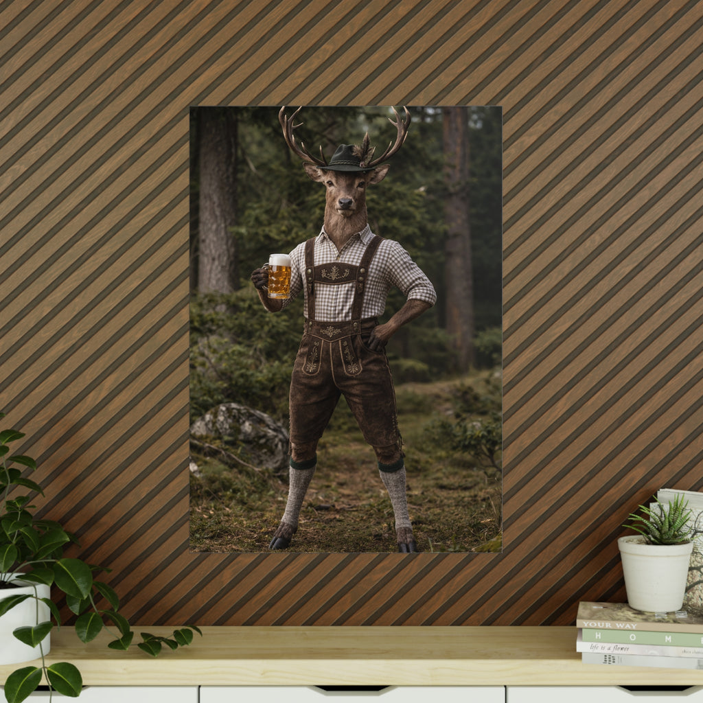 Bier Bambi Poster