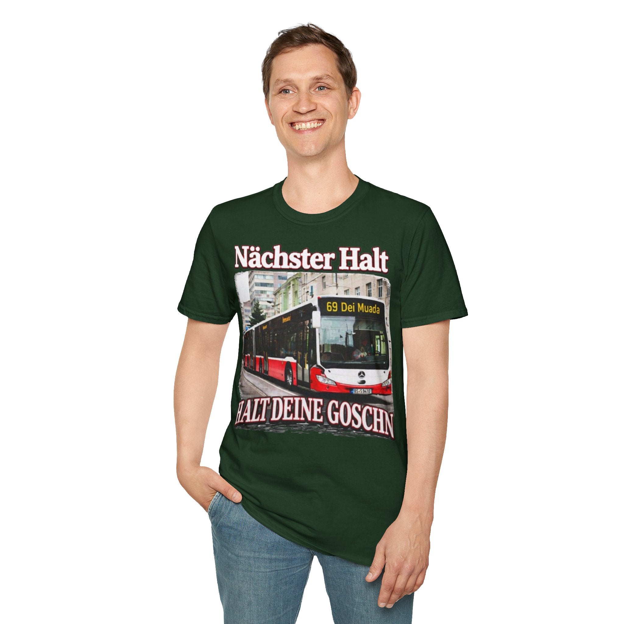 Nächster Halt Halt Deine Goschn Shirt
