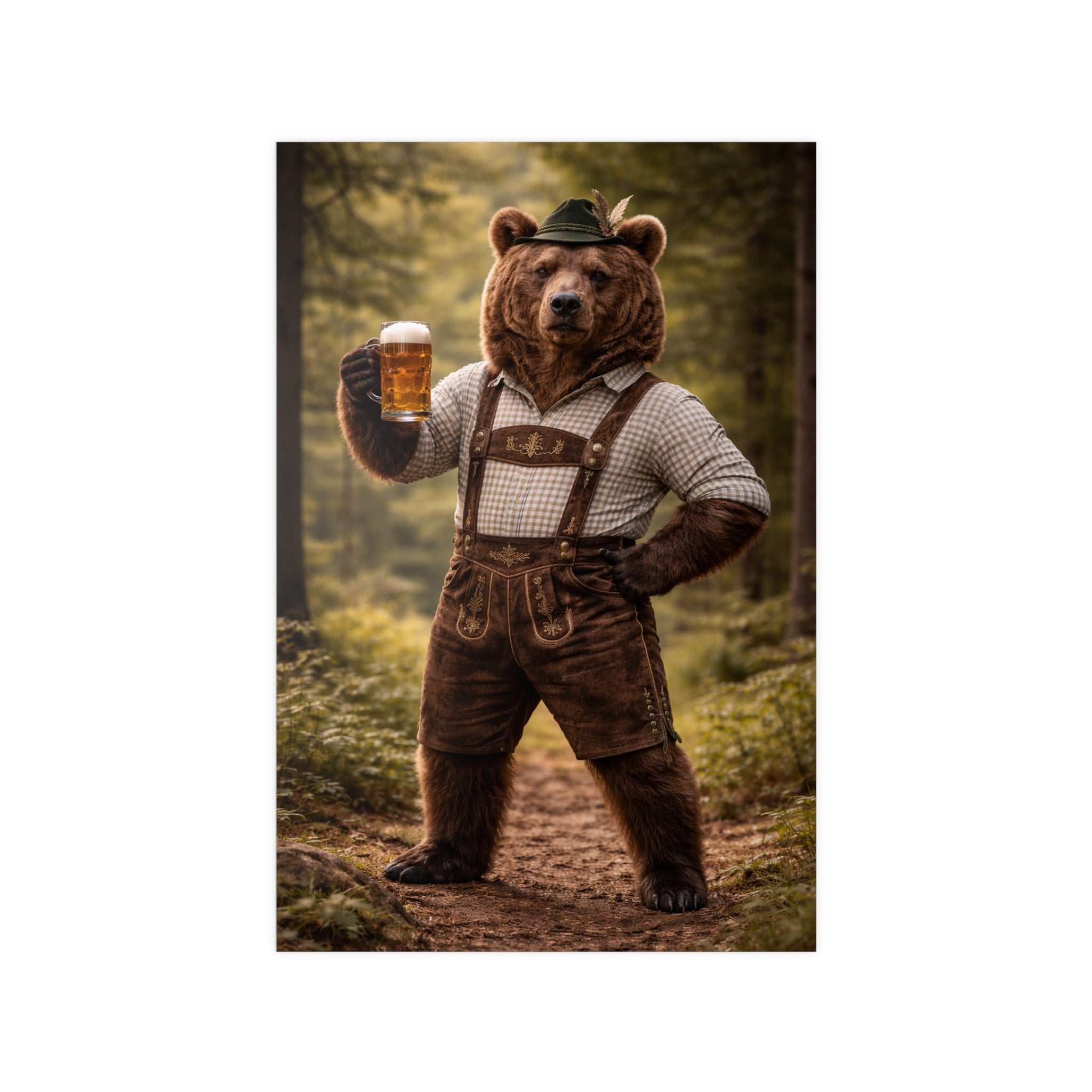 Bier Bär Poster
