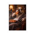 Chilliger Hund Poster