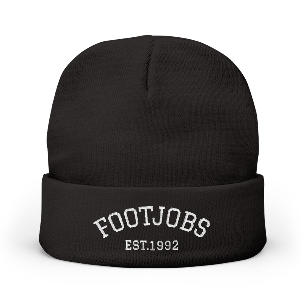 Footjob Haube