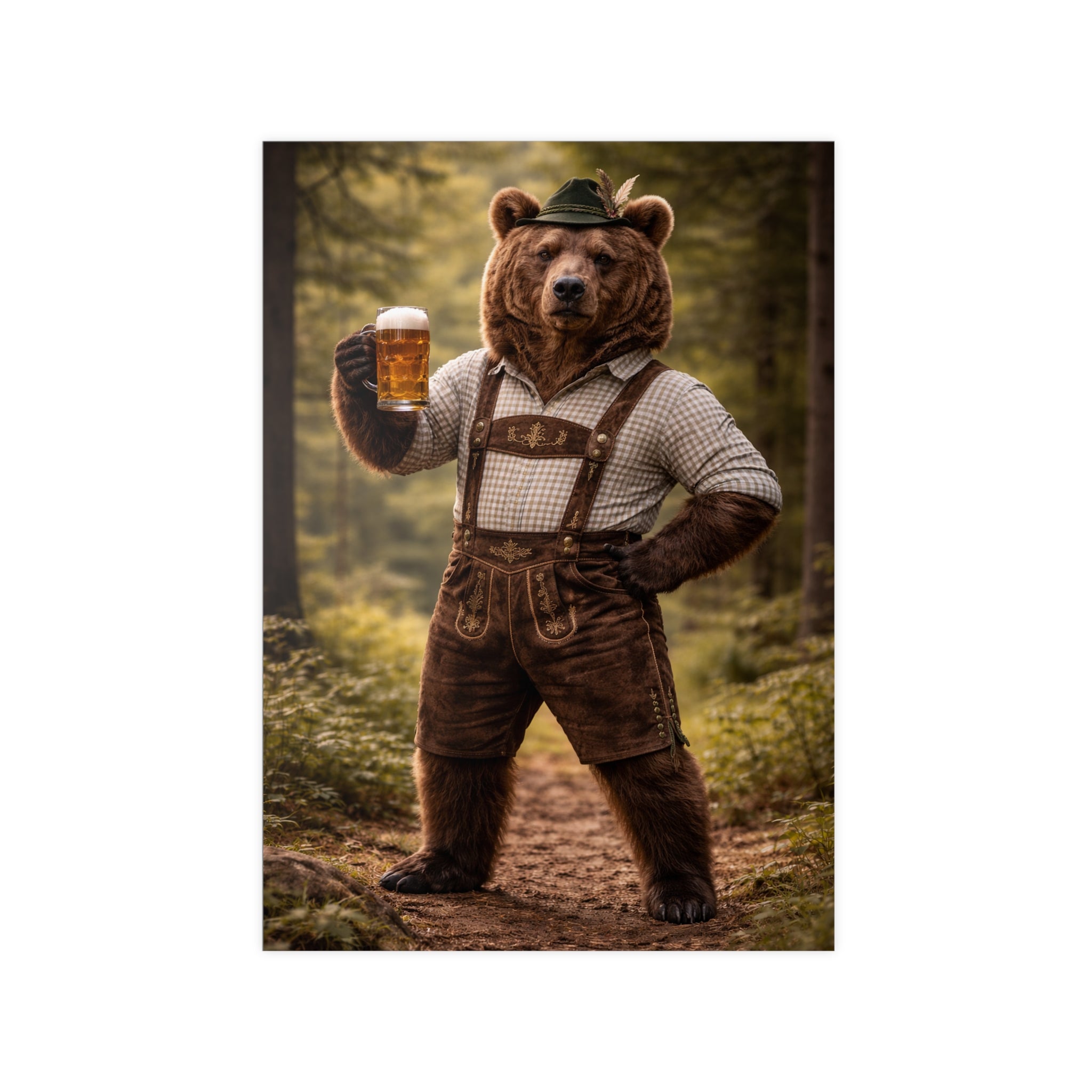 Bier Bär Poster